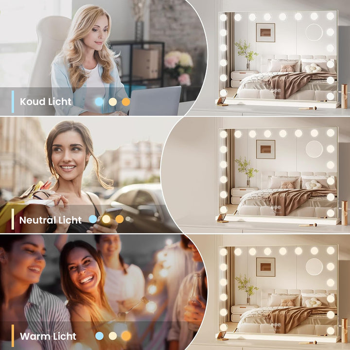 Royals Hollywood Spiegel 80 x 60CM - Select online b.v.